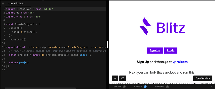 Blitz.js - The Fullstack React Framework
